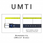 Preview: UMTI® Gürtel Herren Ledergürtel aus Büffelleder für Männer 25- (33A) Jeans Echtleder 35mm breit kürzbar Neu